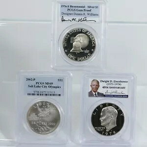 1976-S �A�C�N $1 �f�U�C�i�[ �I�[�g 1978-S $1 PCGS PR69DCAM 2002 �\���g���[�N PCGS MS69