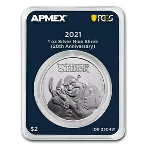 2021 jEG 1 IX Ag $2 VbN h[[NX Vo[ RC (MD? v~A + PCGS FS)