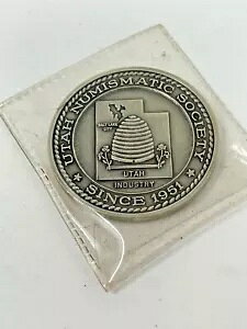 ユタ貨幣協会コイン 1888 〜 1988 年 ユタ州立大学 100 周年記念 *希少*