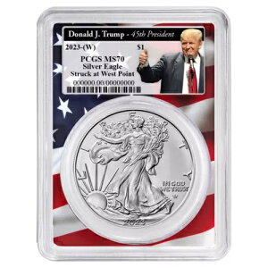 2023 (W) $1 AJ Vo[ C[O PCGS MS70 gv 45 哝̃x tO F...