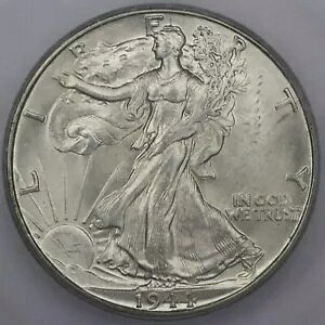 1944-D 50c EH[LO oeB n[t_[ - ICG MS 64