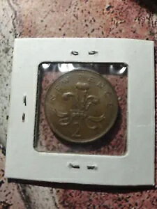 1971 2 新ペンス コイン クイーン エリザベス 2 世 D.G. REG. F.D.レアコインブロンズ