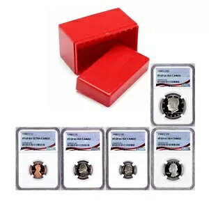 1988 S �`5�R�C���N�ԃZ�b�g�` PF 69 �E���g���J���I 1c�A5c�A10c�A25c�A50c