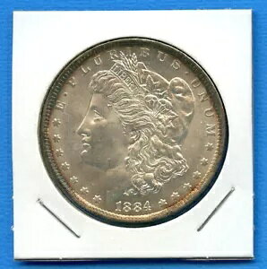 1884 O K h $1 čǋ BU MS  1884-O