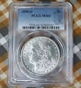 1898 O PCGS MS 61 [K Vo[ _[AAJO Vo[ 1 h RC