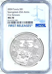 2024 X|W{u XNGApc 25 NLO 1IX .9999 Vo[ $1 RC NGC MS70 F
