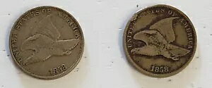 DUO (2 COINS)1858 �啶��&������ �t���C���O�C�[�O�� �Z���g FINE