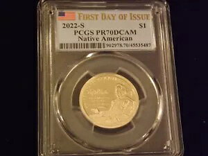 2022-S $1 lCeBu AJ s PCGS PR 70 DCAM