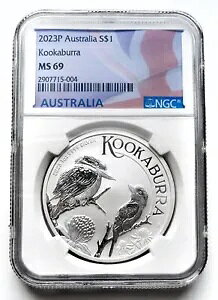 2023 P I[XgA 1 IX .9999 Vo[CJZ~ ~ NGC MS69 $1 RC tO x
