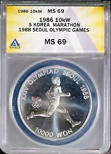 1986 10k Vo[ S ؍IsbN }\ MS 69 ANACS # 7644042 + {[iX