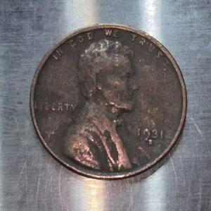 RC 1931 D LINCOLN WHEAT CENT tbVIуItɂʐ^܂B