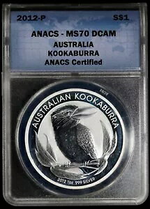 2012 P I[XgA $1 1 IX Vo[CJZ~ ANACS MS 70 DCAM |fB[vJI