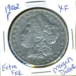 1902 P XF �����K�� �h�� 100 �Z���g EXTRA Fine 90% �V���o�[ US$1 EXTRAFINE �R�C�� #109