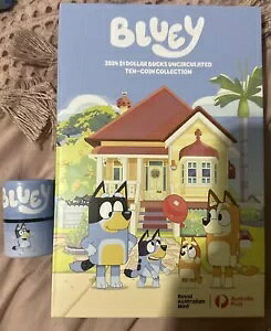 2024 BLUEY �������ꂽ 10 �R�C�� �`���[�u �Z�b�g���J���ς݁A�񗬒ʃt�H���_�[���t�� UNC ??