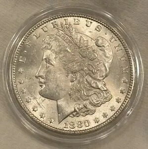 1880-P BU $1 [K Vo[ h Ms uAg Unc RC JvZ