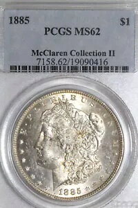 1885-P [K Vo[ _[ }N[ RNV II O[h PCGS MS62 (19090416)