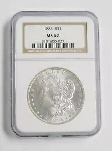 1885 čǃ[K 90% Vo[ 1 h RCF NGC MS62 ~ 