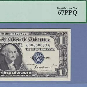A 1957 2 VA $1 Vo[ؖ PCGS 67 PPQ f炵 00000053