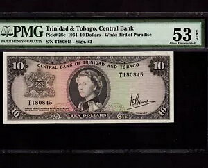 �g���j�_�[�h�E�g�o�S 10 �h�� 1964 P-28c * PMG AU 53 EPQ * �N�C�[�� �G���U�x�X *