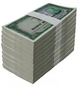 Ur[N 100 GXN[hA1961 (1976 ND)AP-117AUNC X 1000 PCS K