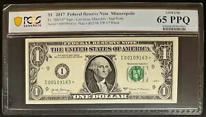NQC Fr 3003-I 2017 $1 A X^[ m[g - PCGS Gem Unc 65 PPQ