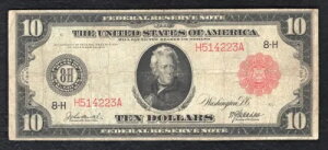 FRB 899a 1914 $10 bhV[ FRN AMs ST.~Y[BCAƂĂǂł