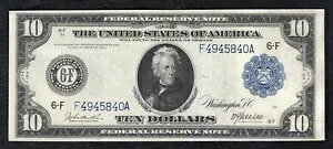 FRB 924 1914 $10 FRN AMxAW[WABAg^AzzɊւ郁