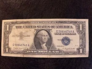 1957A?1957-A �V���[�Y $1 -1 �h�� �u���[ �V�[������ �V���o�[�ؖ��� C�AA�B