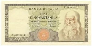 50000  BANCA D'ITALIA Iih _ B` f[T 19/07/1970 SPL