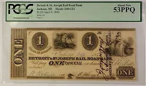 1840 $1 fgCg & Zg W[tSs~VKxꎆ PCGS 53 PPQ WW