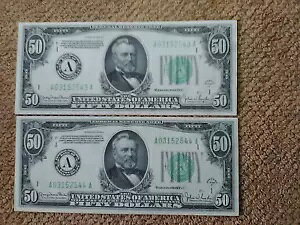 ɒ 1934 D $50 50 h̉iByAACU/GEMUA{Xgs