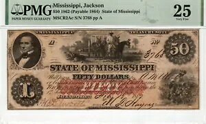 MS CR-2Ac 1862 $50 ~VVbs - PMG x[t@C 25