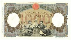 1000 ���� CAPRANESI REPUBBLICHE MARINARE REGINE FASIO ROMA 12/12/1934 SPL