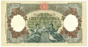 5000  CAPRANESI REPUBBLICHE MARINARE REGINE MARE MEDUSA 13/08/1956 BB/SPL