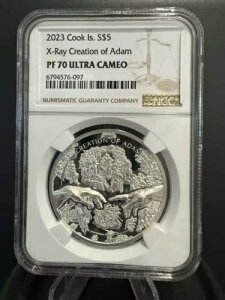 2023�N�N�b�N���B ADAM PF 70 ULTRA CAMEO NGC �� X ���쐬