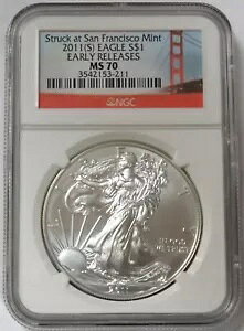 2011 (S) AJ Vo[ C[O $1 h NGC MS 70 [X S[f Q[g