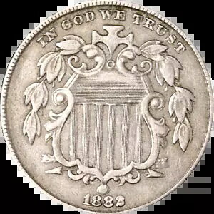 1882 �V�[���h �j�b�P�� Executive Coin Company �̂��������i