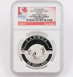 2014 OCanada $25 CkCbg CO[ NGCPF70 UltraCameo 999 Vo[ 1 IX RC t@[Xg[X