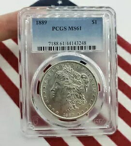 1889 PCGS MS61 K h 1 h oeB Eh C[On