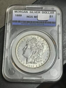 1889 �����K�� �V���o�[ �_���[ ������ BU ������ MS++ �R�C�� (Raw10863)