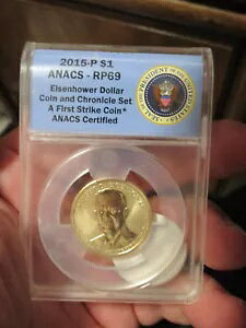 2015-P �A�C�[���n���[ �h�� ANACS RP69 �t�@�[�X�g�X�g���C�N �R�C��