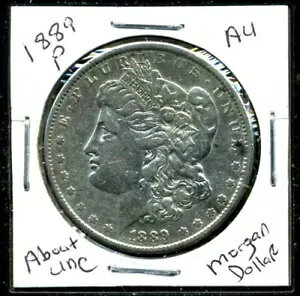 1889 P AU �����K�� �h�� 100 �Z���g ������ 90% �V���o�[ �č� $1 �R�C�� #3776