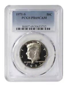 1971 -S �P�l�f�B �v���[�t �n�[�t�_���[ �J���I PCGS PR69