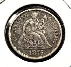 1875 V[ebh oeB _C VF/XF Vo[ 10c 10 Zg čtBftBA RC *215