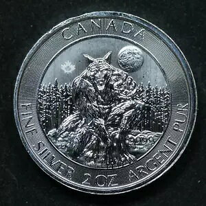 2 �I���X .9999 �t�@�C�� �V���o�[ 2021 �J�i�_ $10 - Creatures of the North �E�F�A�E���t