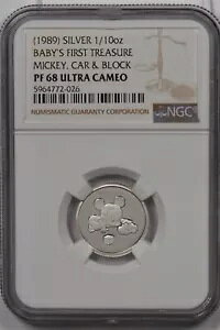 1989 Vo[ NGC PF 68UC xr[Y t@[Xg gW[ ~bL[AJ[ & ubN 1/1IX Vo[