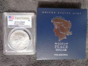 2024 P ʕah $ t@[Xg XgCN PCGS MS68 OGP & COA Cnh