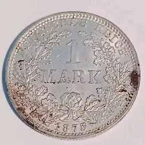 �h�C�c�鍑 1 �}�[�N 1875-A �V�������ꂳ�ꂽ���鍑�̍ŏ��́u�}�[�N�v�R�C��