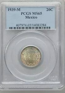 LVR GX^hX EjhX 1939 20 Z^{X RC F  PCGS MS-65