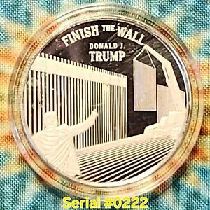 Disme FINISH THE WALL 1 �I���X .999 �t�@�C�� �V���o�[ ���E���h ���Б哝�̃h�i���h J. �g�����v